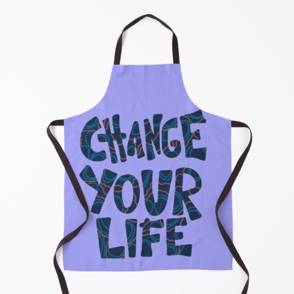 Item preview, Change Your Life Groovy Psychedelic - Marble Liquid Text Sticker designed and sold by Scro-Ciob-Shop.