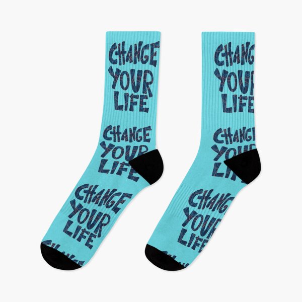 Item preview, Change Your Life Groovy Psychedelic - Marble Liquid Text Sticker designed and sold by Scro-Ciob-Shop.