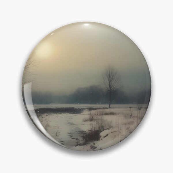 Item preview, A3  Winter Landscape, Tonalist  designed and sold by CrumbBumStudio.