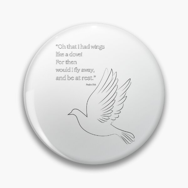 Item preview, "Oh that I had wings like a dove!..."  designed and sold by tysontytoons.
