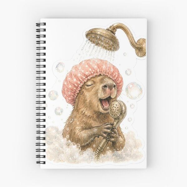 Item preview, Singing Capybara Shower Time designed and sold by Snurly.