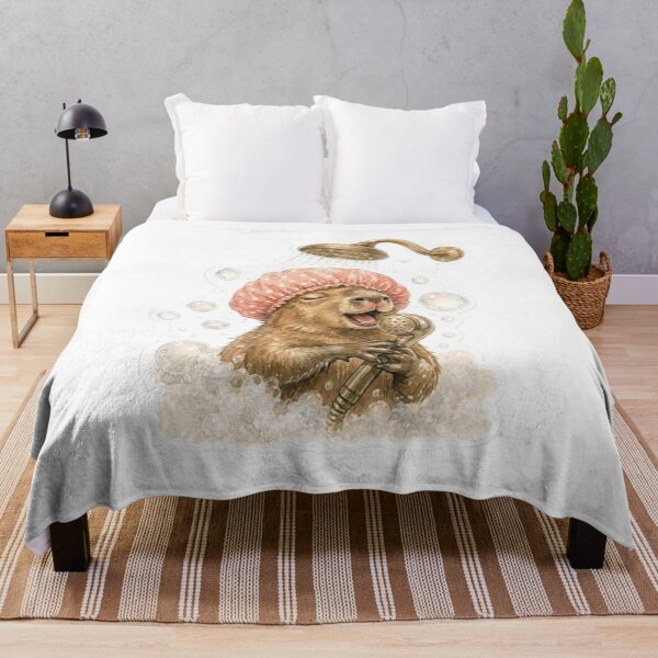 Item preview, Singing Capybara Shower Time designed and sold by Snurly.