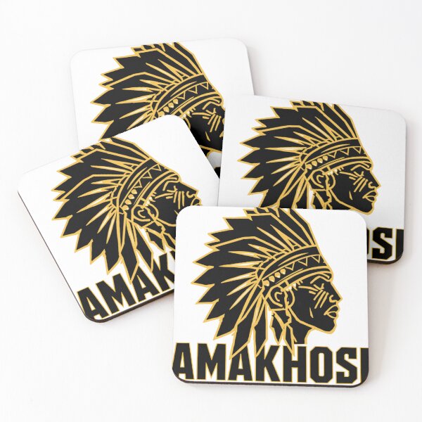 Item preview, Retro Amakhosi Gold and Black Football Chants Typography Art designed and sold by osamawaleed1997.