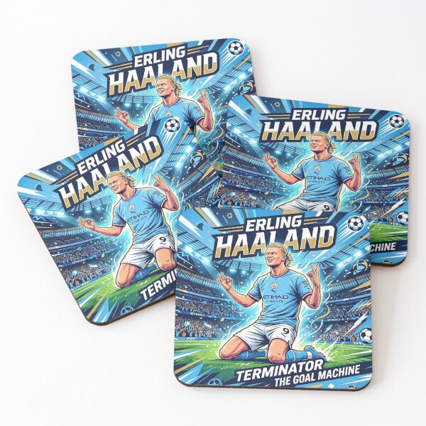 Item preview, Erling Haaland Terminator the Goal Machine designed and sold by Simplybe1.