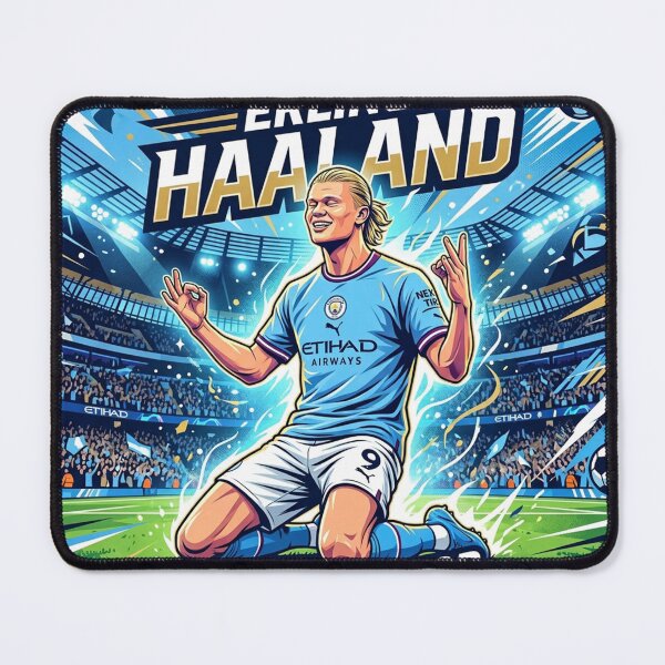 Item preview, Erling Haaland Terminator the Goal Machine designed and sold by Simplybe1.
