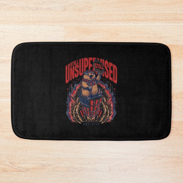 Item preview, Still Unsupervised Build America Beaver Rocket Tee v4 designed and sold by DarylWelsh2024.