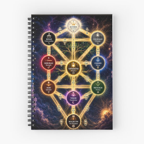 Item preview, Qabalistic Tree of Life Hermetic Occult Mysticism  designed and sold by Witch Joseph.