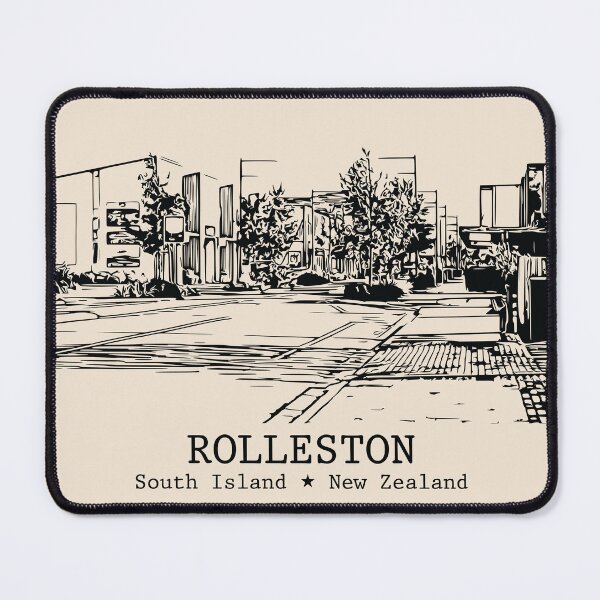 Item preview, Rolleston NZ - Vintage Ink Cityscape designed and sold by Lakeric.