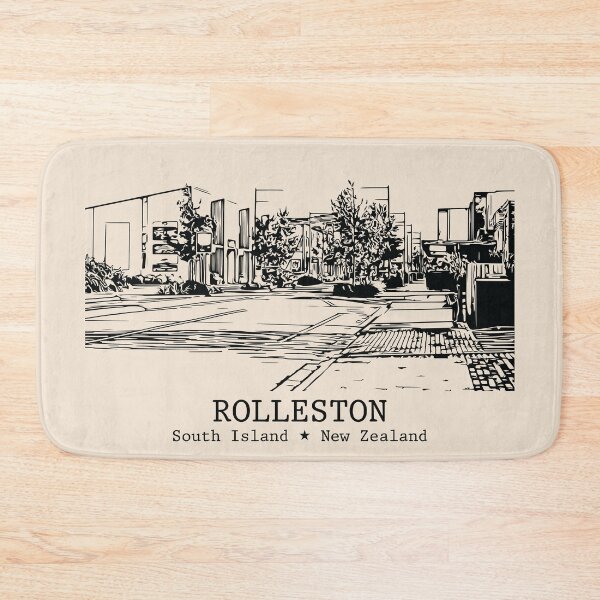 Item preview, Rolleston NZ - Vintage Ink Cityscape designed and sold by Lakeric.