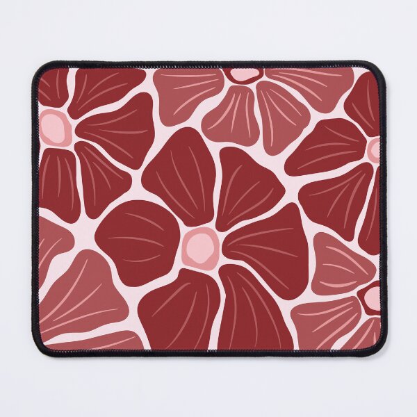 Item preview, Crimson Petals – Bold Deep Red Floral Pattern Design designed and sold by BuckaBaby.