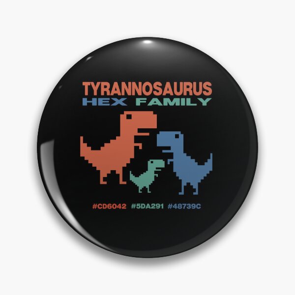 Item preview, Tyrannosaurus HEX Color Family designed and sold by Lombardino.