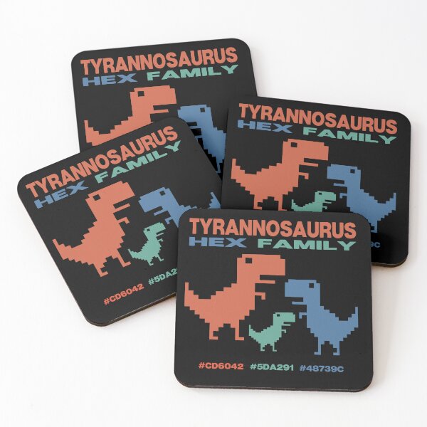 Item preview, Tyrannosaurus HEX Color Family designed and sold by Lombardino.