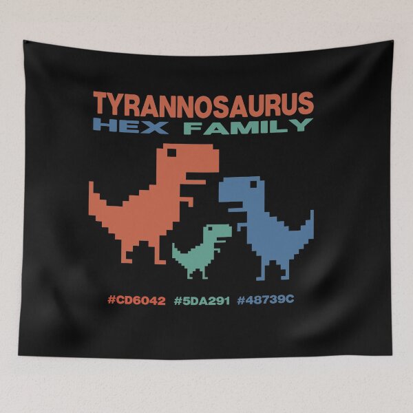 Item preview, Tyrannosaurus HEX Color Family designed and sold by Lombardino.