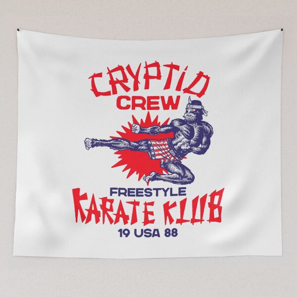 Item preview, Cryptid Crew Karate Klub designed and sold by Gimetzco.