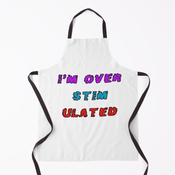 Item preview, Funny Neurodiversity tshirt - Im Over Stimulated designed and sold by NeuroShirts.