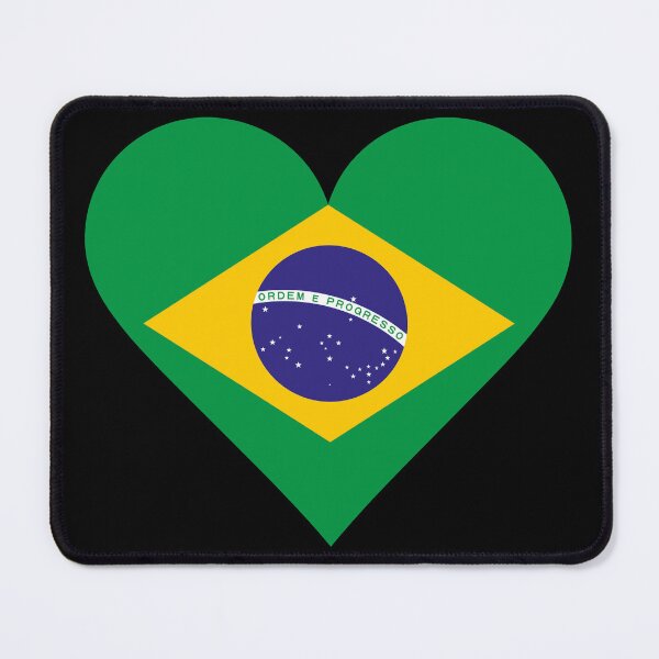 Item preview, Brazil Heart Flag Graphic | I Love Brazil Patriotic Symbol designed and sold by NTGUILTY.
