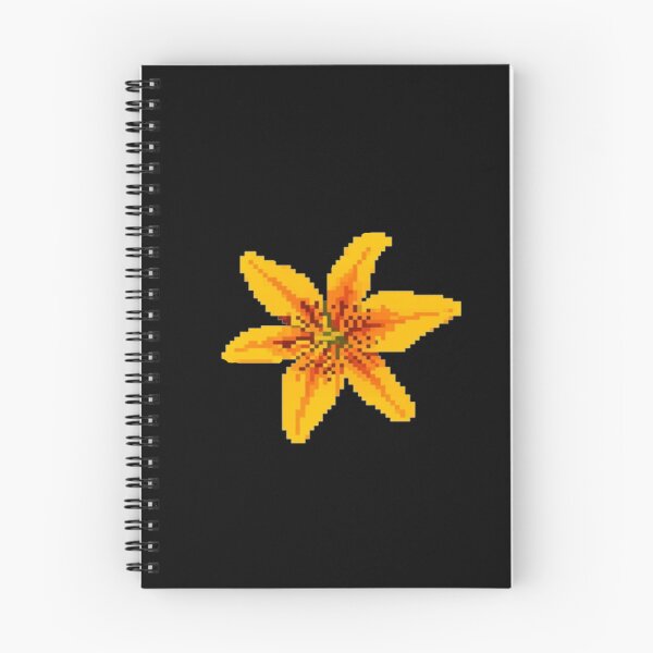 Item preview, Pixelated Yellow Lily Flower designed and sold by CamilasPrints.