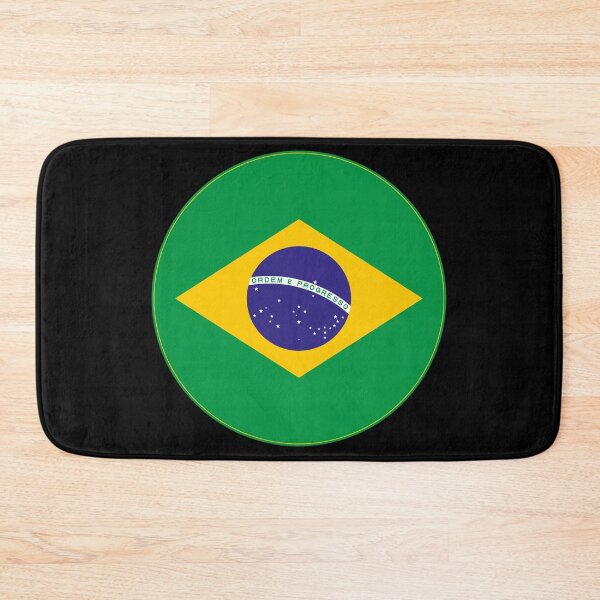 Item preview, Round Brazil Flag Icon | Circular Brazilian Flag Button Element designed and sold by NTGUILTY.