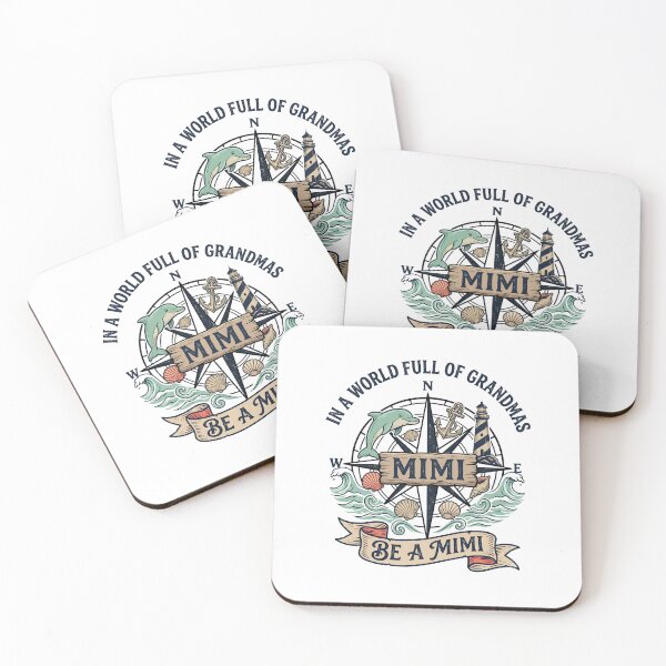 Item preview, In A World Full Of Grandmas Be A Mimi Beach Sea Turtle Coastal Design designed and sold by get55shirt.