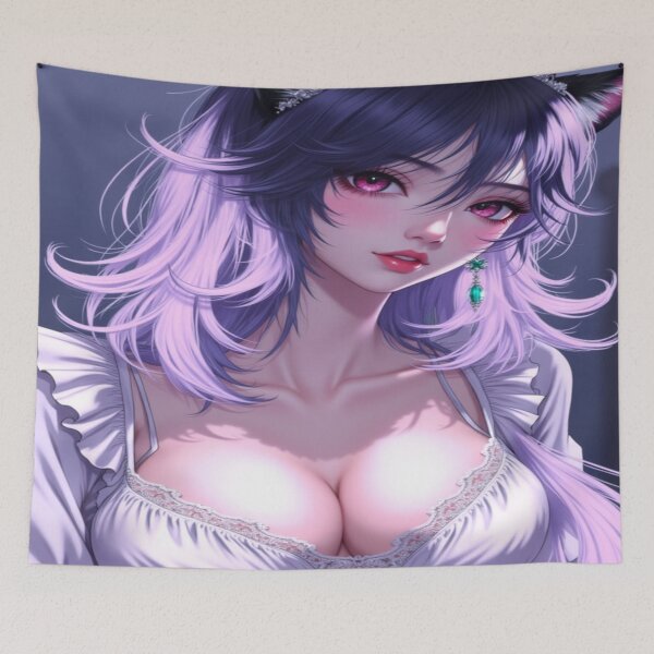 Item preview, Kitty Princess | Furry Fantasies Anime Portrait designed and sold by KasaHunterHarem.