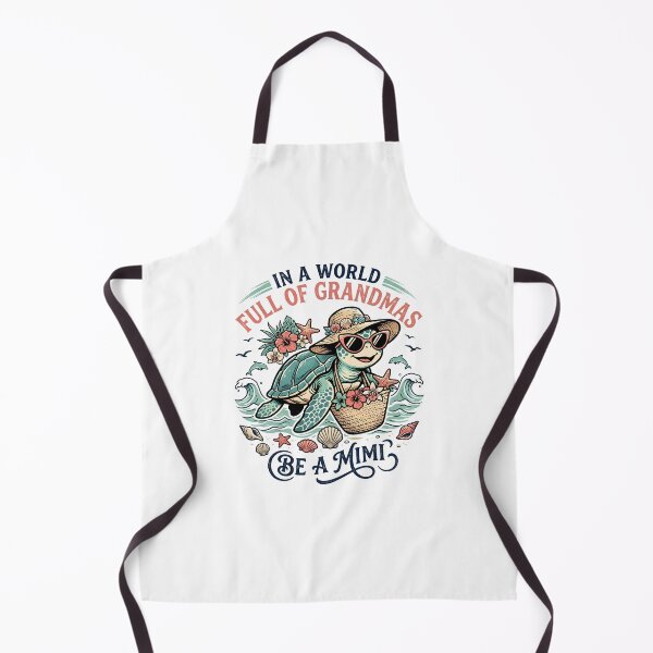 Item preview, In A World Full Of Grandmas Be A Mimi Cute Sea Turtle Beach Design designed and sold by get55shirt.