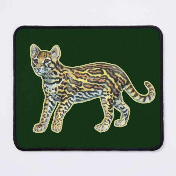 Item preview, Vintage Ocelot Illustration designed and sold by Ivar F. Andresen.