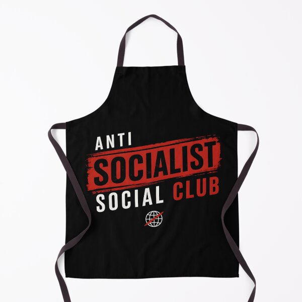 Item preview, Anti Socialist Social Club | Political Humor Design designed and sold by Lina Caro.