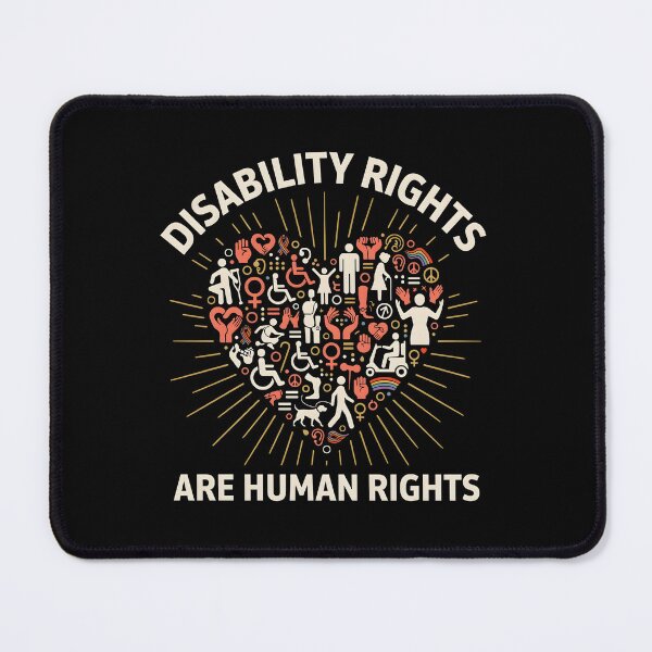 Item preview, Disability Rights Are Human Rights Equality and Inclusion Advocacy designed and sold by Redgiant87x.
