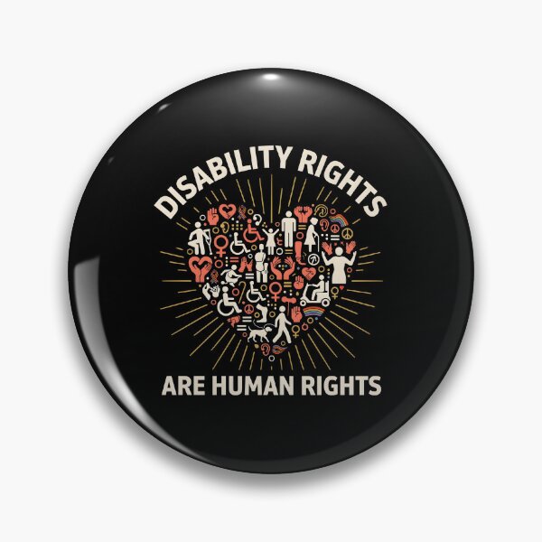 Item preview, Disability Rights Are Human Rights Equality and Inclusion Advocacy designed and sold by Redgiant87x.