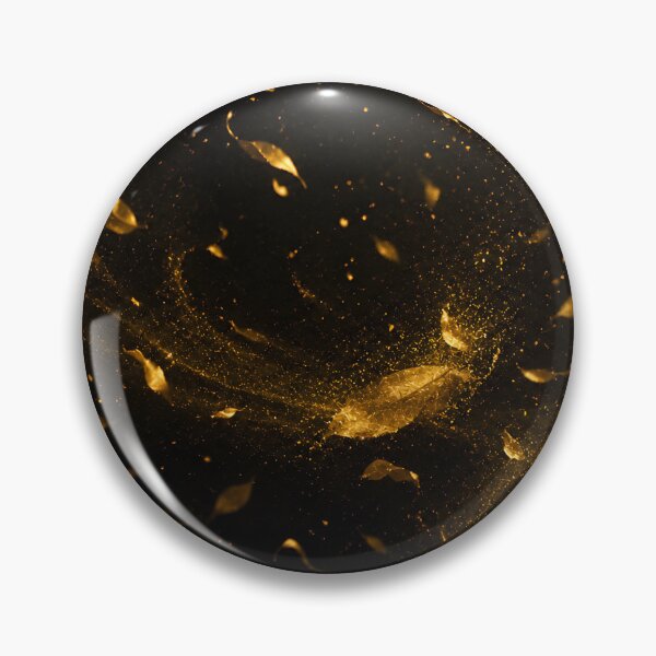 Item preview, Leaves of Silence | Luxury Gold Abstract Wall Art designed and sold by bauschberts.