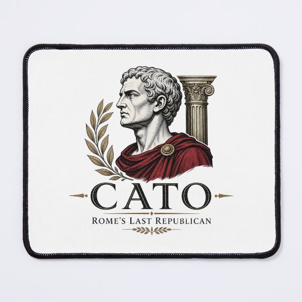 Item preview, Cato the Younger Rome's Last Republican Engraved Bust Portrait Classical Antiquity designed and sold by The Junto Shop.