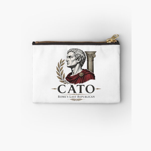 Item preview, Cato the Younger Rome's Last Republican Engraved Bust Portrait Classical Antiquity designed and sold by The Junto Shop.