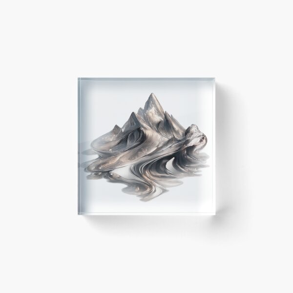 Item preview, Abstract Liquid Mountain designed and sold by creativezoneco.