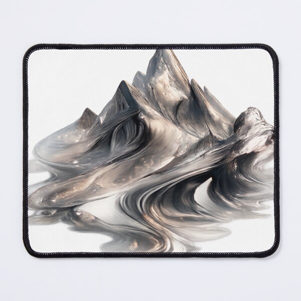 Item preview, Abstract Liquid Mountain designed and sold by creativezoneco.