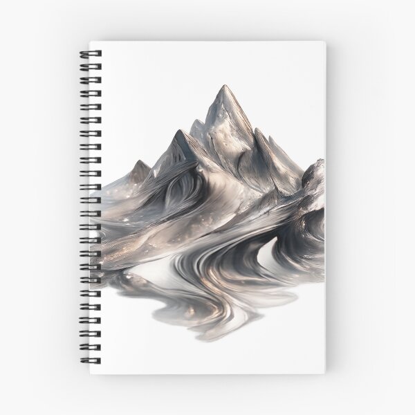 Item preview, Abstract Liquid Mountain designed and sold by creativezoneco.