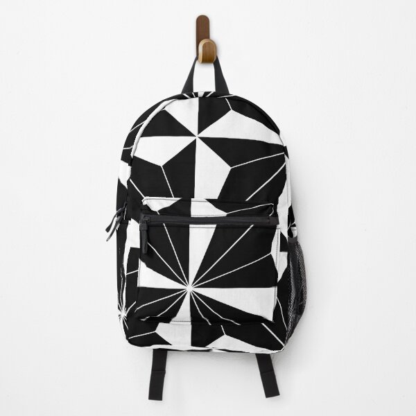 Item preview, Star Tiles – Black and White Geometric Pinwheel Pattern designed and sold by BuckaBaby.