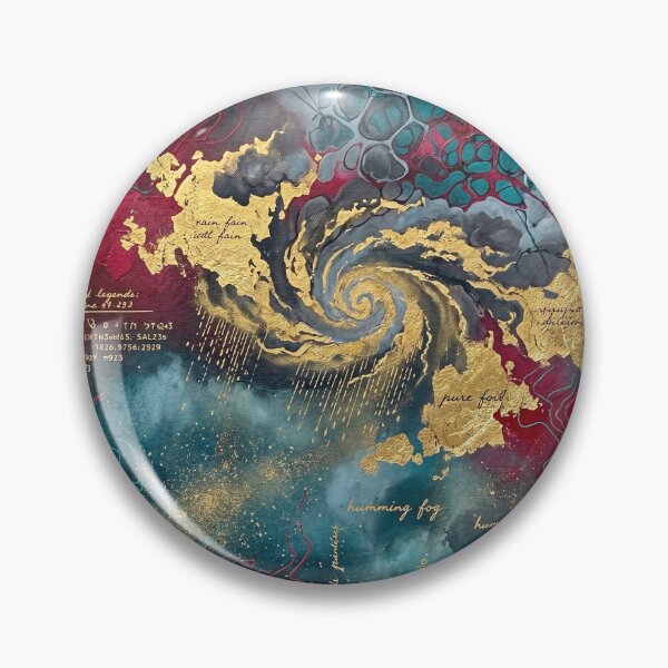 Item preview, Impossible Storm Map designed and sold by Neural Brushstrokes.