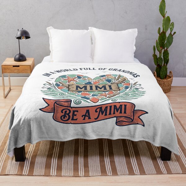 Item preview, In A World Full Of Grandmas Be A Mimi Beach Sea Turtle Coastal Design designed and sold by get55shirt.