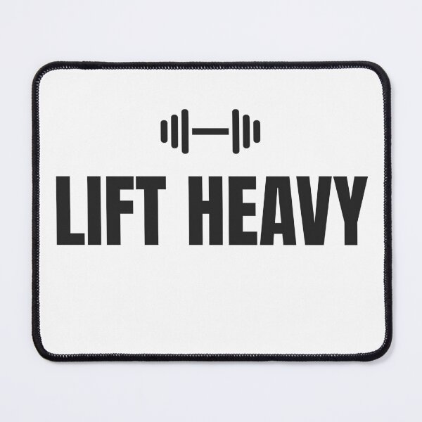 Item preview, Lift Heavy Gym Motivation Design designed and sold by RisticCEO.