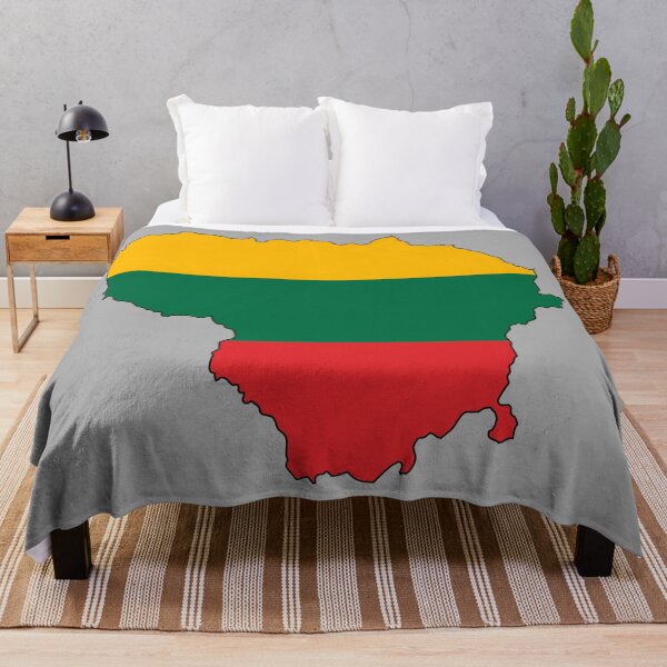 Item preview, Map of the Lithuanian flag designed and sold by visual adventures.