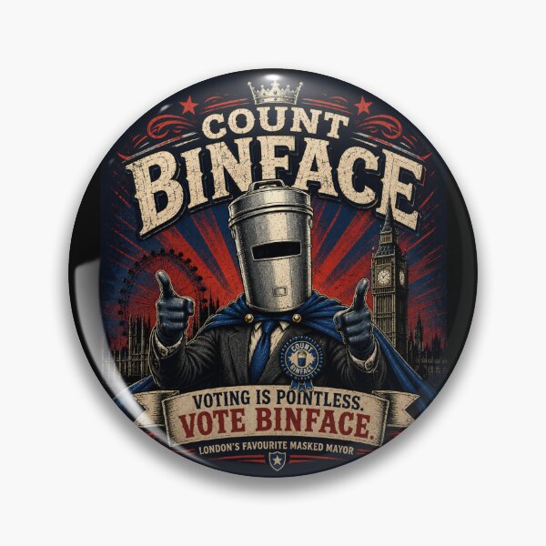 Item preview, Count Binface designed and sold by BlockyBeasts.