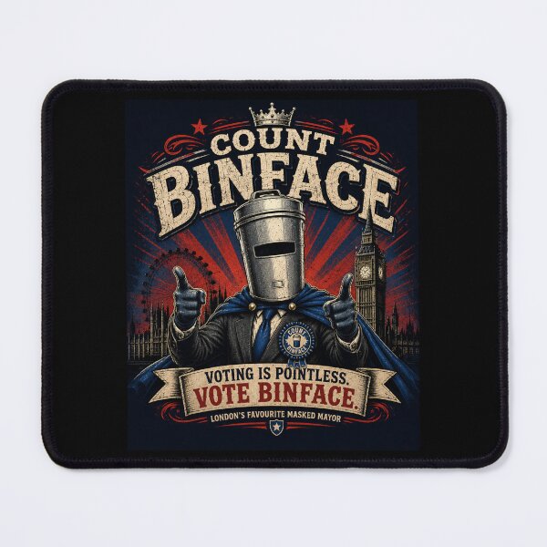 Item preview, Count Binface designed and sold by BlockyBeasts.