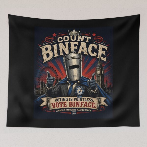 Item preview, Count Binface designed and sold by BlockyBeasts.