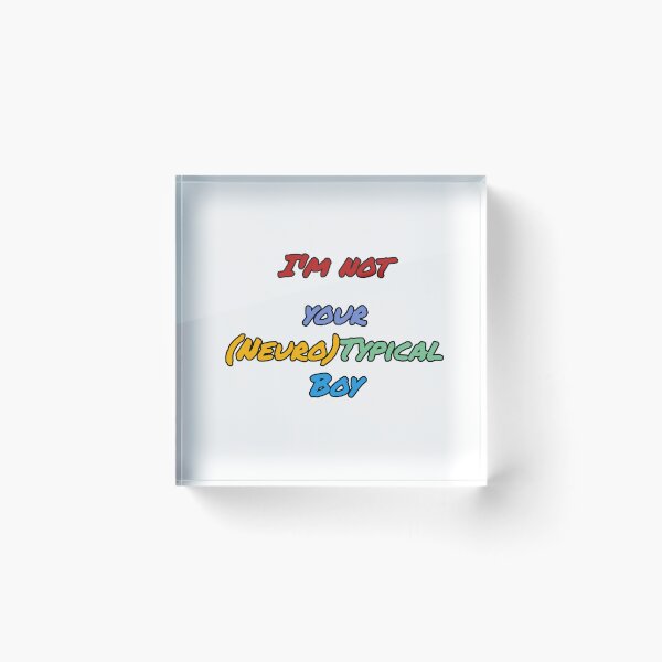 Item preview, Funny Neurodiversity tshirt - Im not your neurotypical Boy designed and sold by NeuroShirts.