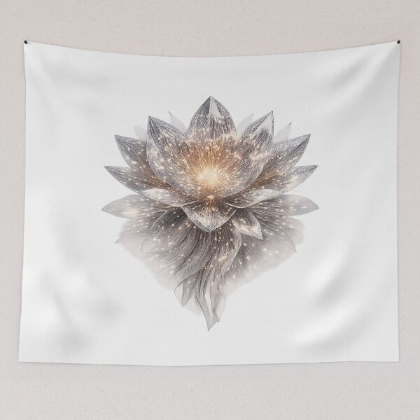 Item preview, Geometric Crystal Flower designed and sold by creativezoneco.