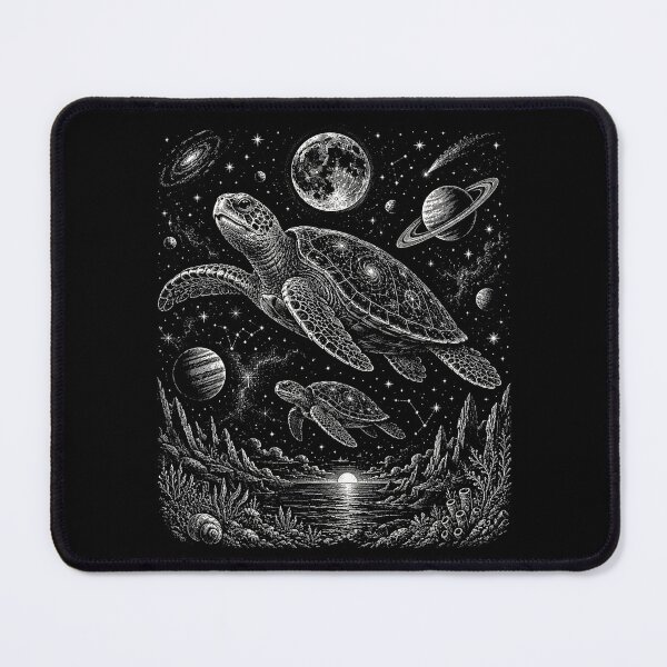 Item preview, Galaxy Astronaut Sea Turtle  | Space Turtle Vintage  designed and sold by SOUFIANE1991.
