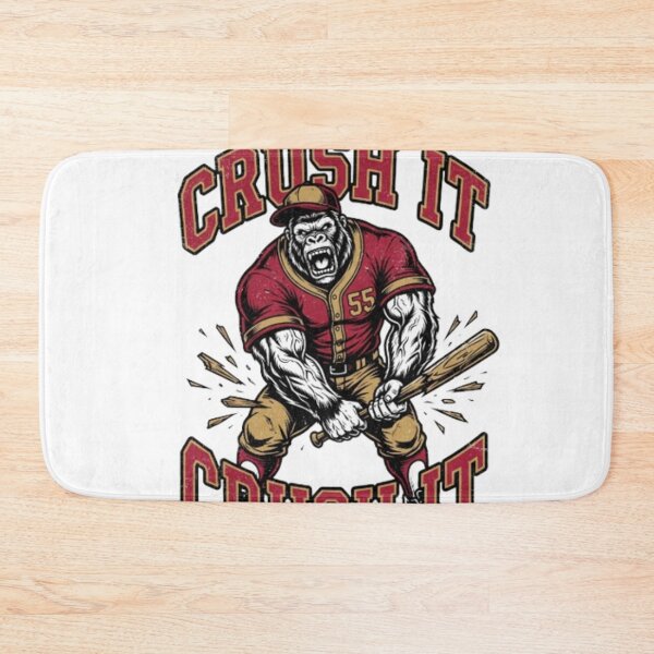 Item preview, Angry gorilla baseball player - Crush It designed and sold by LabProShop.