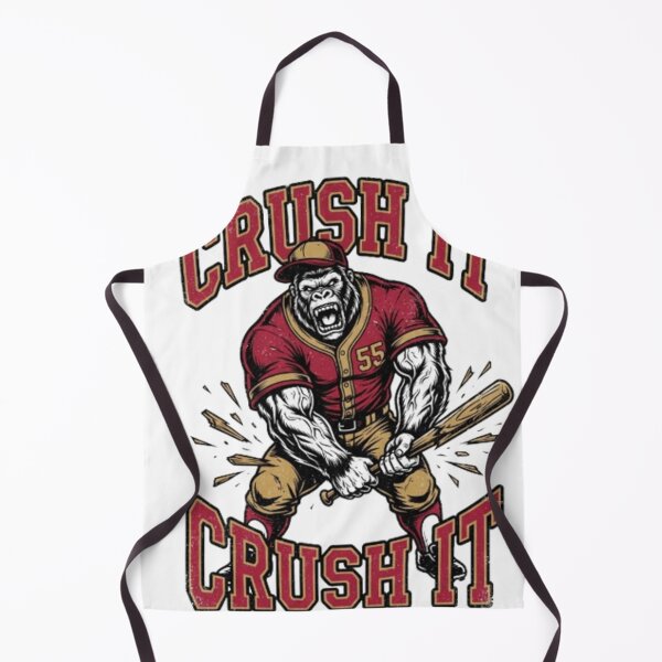 Item preview, Angry gorilla baseball player - Crush It designed and sold by LabProShop.