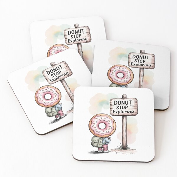 Item preview, Donut Stop Exploring designed and sold by jkrphoto.