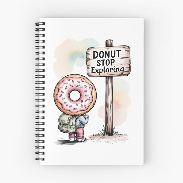 Item preview, Donut Stop Exploring designed and sold by jkrphoto.